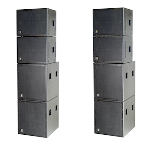 CLA. line array, active, powered, PA, blackbird, speaker, sub, woofer, hire, adelaide, dual 18, double 18