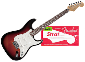 Fender electric guitar hire rent adelaide