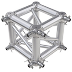 truss, cube, corner, joiner, lighting rig, event lighting